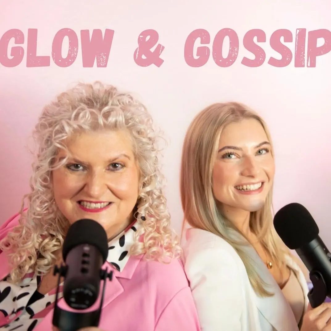 Glow und Gossip, Podcast-Cover mit Birgit Kainka und Anna Amalia Schröder