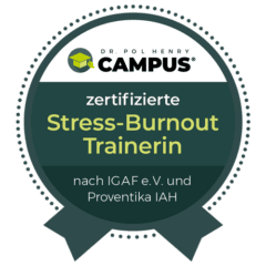 Birgit Christine Kainka ist zertifizierte Stress-Burnout-Trainerin